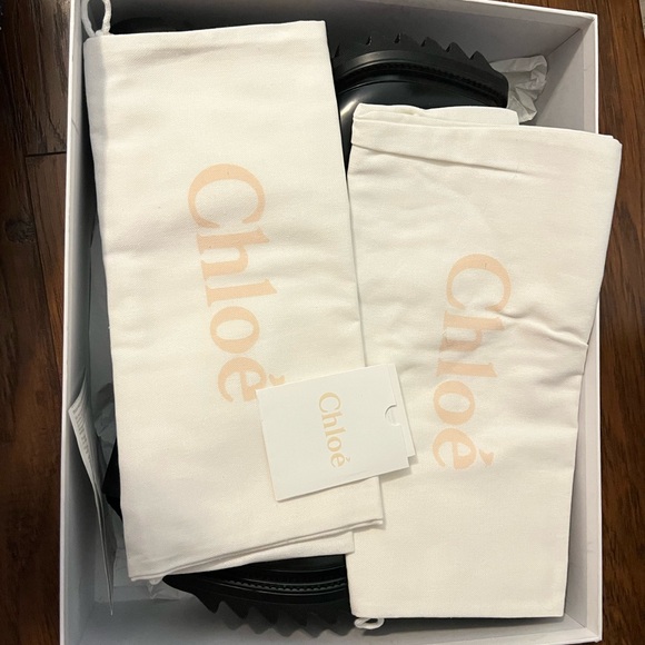 CHLOE Betty Rain Boots - Picture 3 of 5